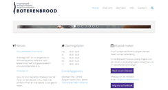 Desktop Screenshot of fysioboterenbrood.nl