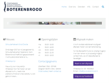 Tablet Screenshot of fysioboterenbrood.nl